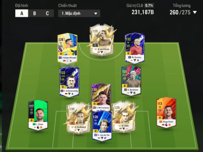 Shop acc FCOnline - Liên Quân